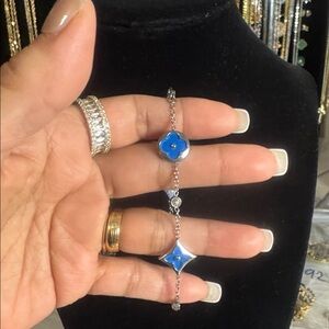 14K GP Bracelet in stainless Steel with extender